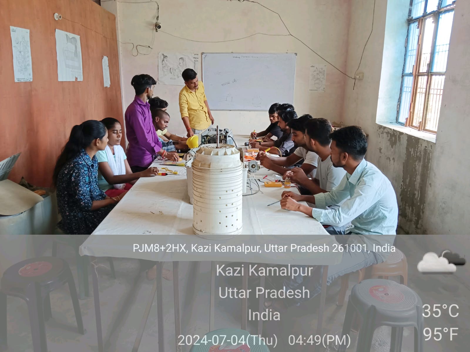 Training of electrician course